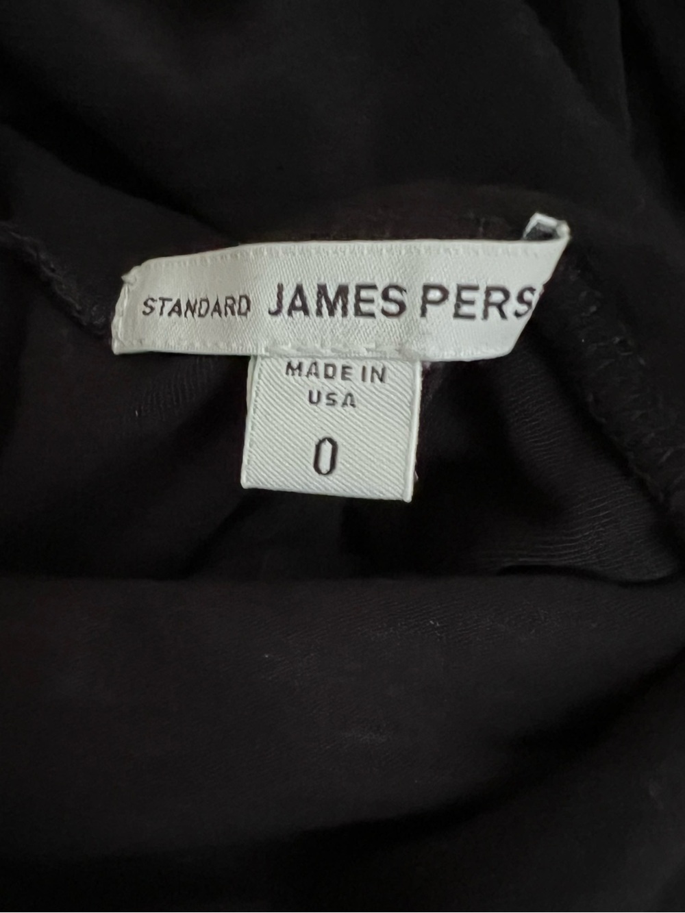 JAMES PERSE Ruched Shirred Midi Maxi Tube Skirt Black 0 XS - Picture 5 of 11